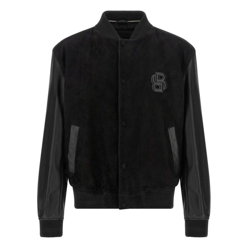 Hugo Boss Black Polyester Men's Bomber